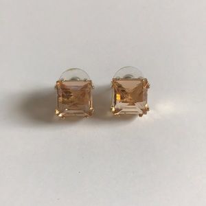Gemstone Stud Earring